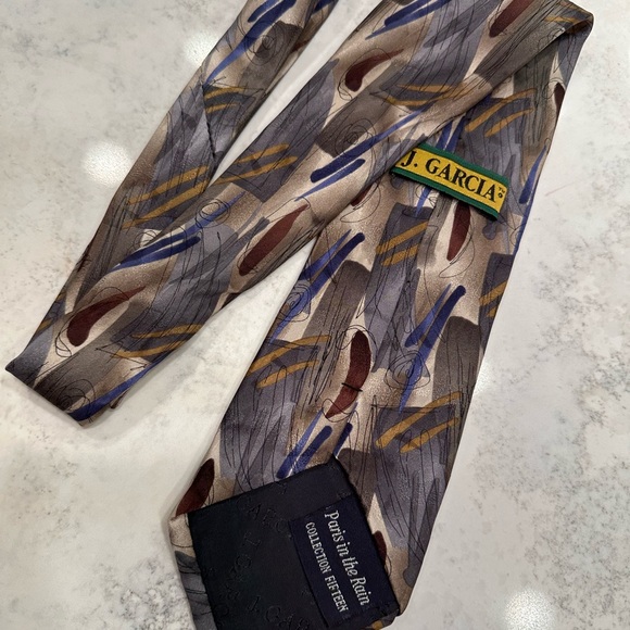 J Garcia silk tie - Picture 3 of 3